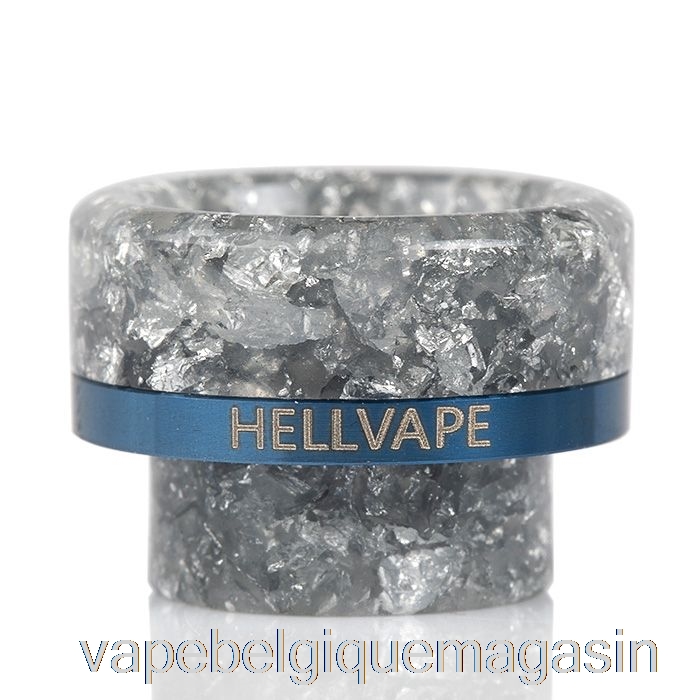 Vape Belgique Hellvape Ag+/passage Rda Drip Tip Argent